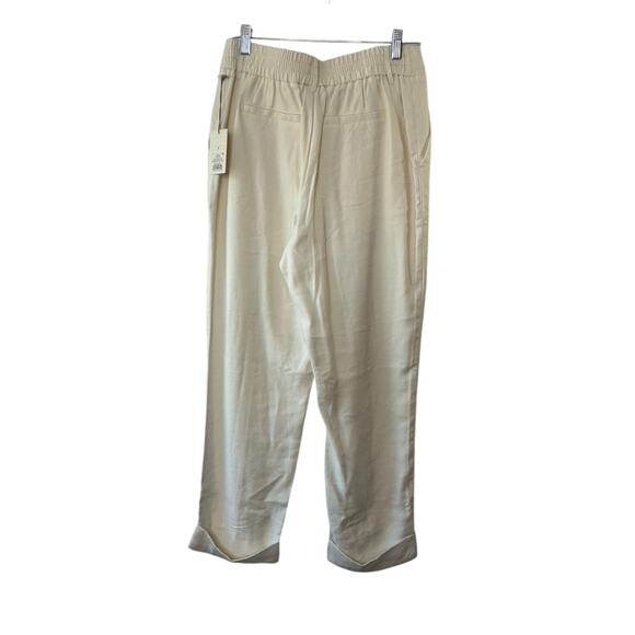 A New Day Cream Slim Fit Ankle Cuffed Pants Slacks Women's Size 8 New - Picture 2 of 9